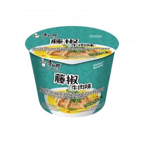 康师傅方便面 - 藤椒牛肉味 108g (碗)