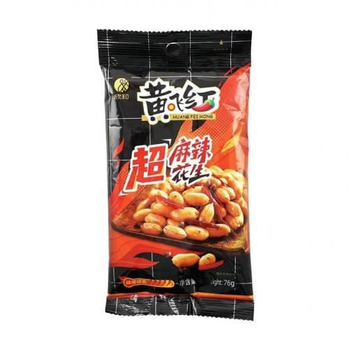 黄飞红超麻辣花生76g