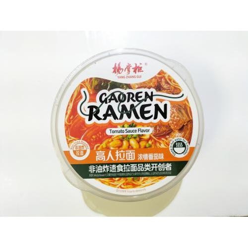 杨掌柜高人拉面（桶）-浓情番茄味168g