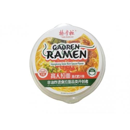 杨掌柜高人拉面（桶）-港式肥汁味168g