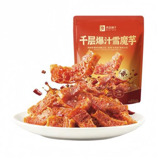 良品铺子千层爆汁雪魔芋 105g