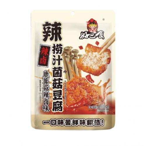 徽记捞汁菌菇豆腐 - 鹿茸菇辣卤 200g
