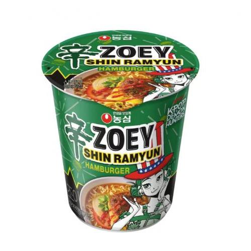 Kpop猎魔女团系列辛拉面 - 汉堡英雄 68g